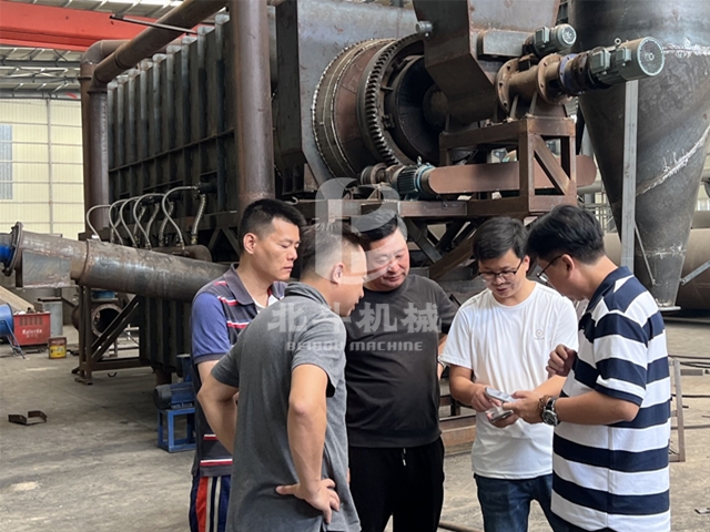 台湾客户参观大香蕉网址无遮挡机械垃圾91香蕉视频污污污污污污机制造现场